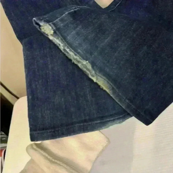 7 For All Mankind A Pocket Bootcut Jeans 28 / 6 Medium Wash Y2K Classic Fit - Picture 7 of 11